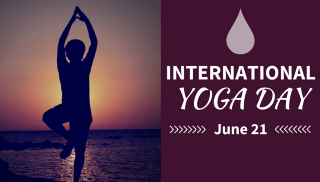 Shop International Yoga Day PPT Presentation Template