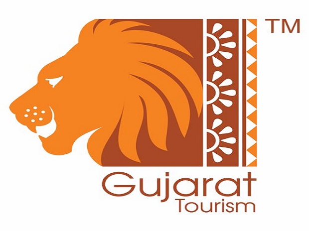 gujarat tourism logo vector