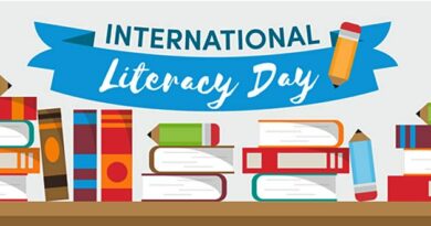 Theme of International Literacy Day 8th September 2022- “Transforming Literacy Learning Spaces”