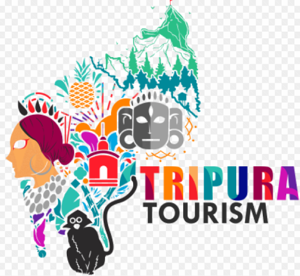 gujarat tourism logo vector