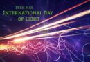 International Day of Light 16th May 2022
