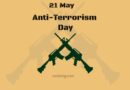 Anti-Terrorism Day in India 2020