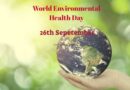 World Environmental Health Day 26th September 2020 Theme