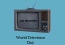 World Television day 21st November 2021