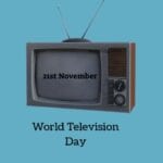 World Television day 21st November 2024