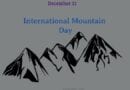 International Mountain Day 11 December 2022 Theme- Women Move Mountains