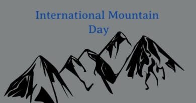 International Mountain Day 11 December 2022 Theme- Women Move Mountains