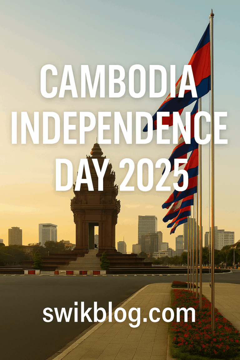 Cambodia Independence Day 2025 — 72 Years of Freedom and the Questions That Define Its Future