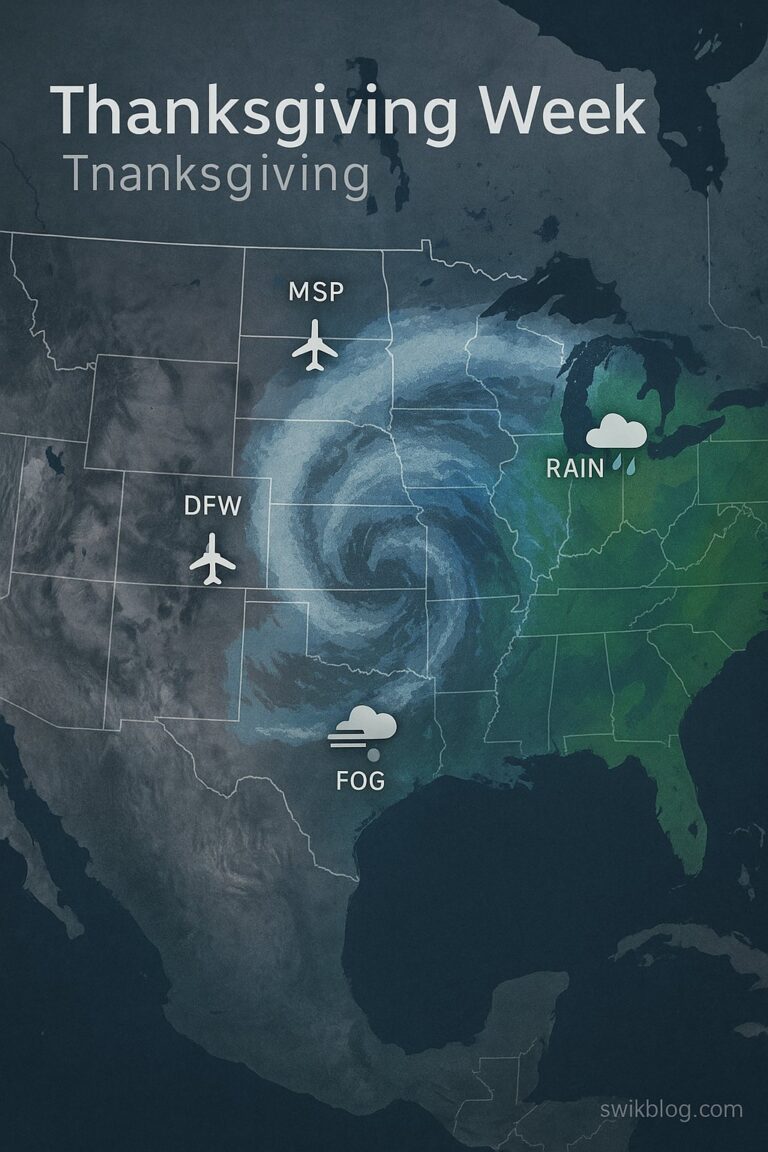 Thanksgiving Travel Weather Forecast: What You Need to Know