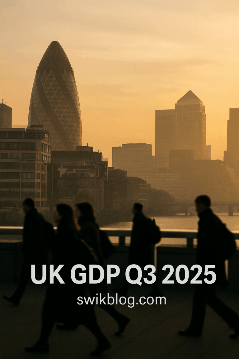 UK GDP Q3 2025: 0.1% Growth – Is Britain Headed for a 2026 Recession?