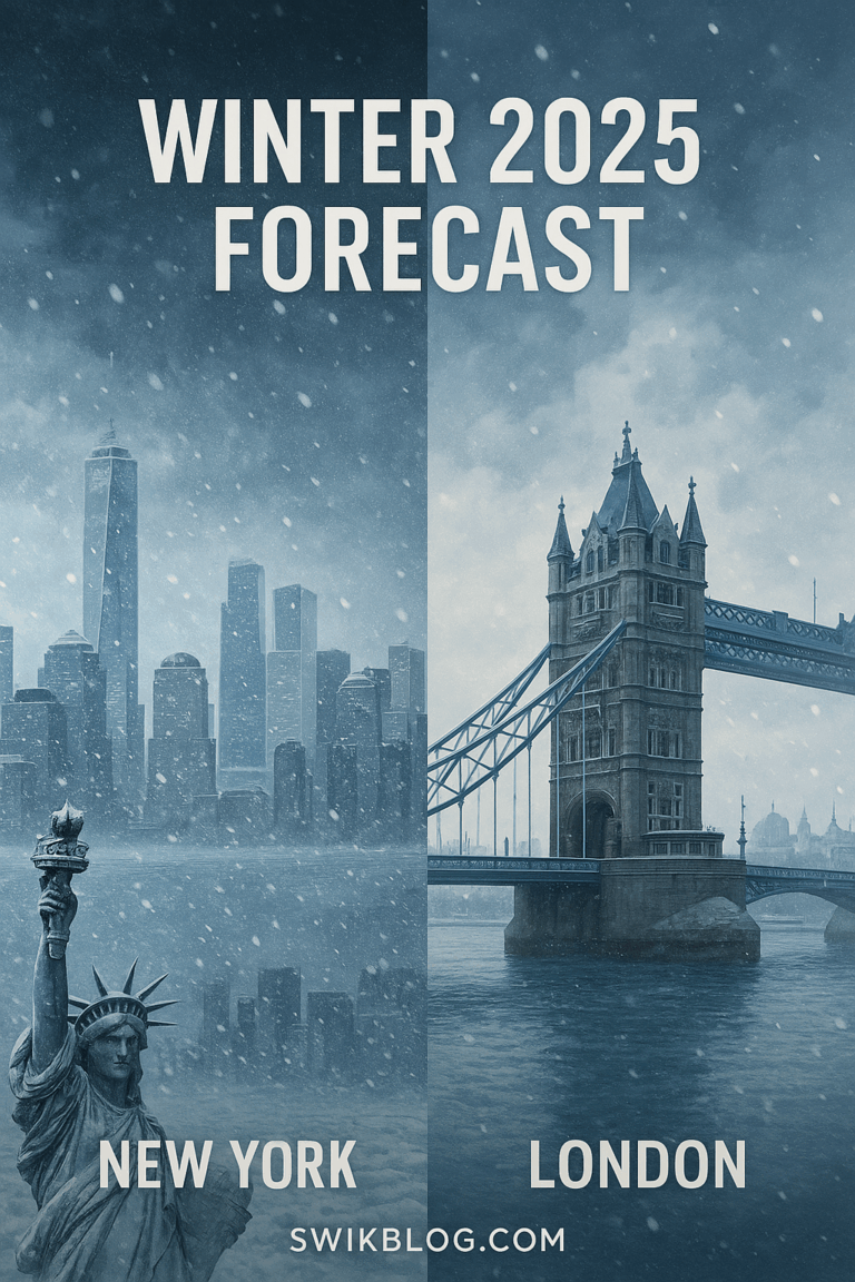 Winter 2025 Snowfall Forecast: US vs UK — City-By-City Comparison & What to Expect