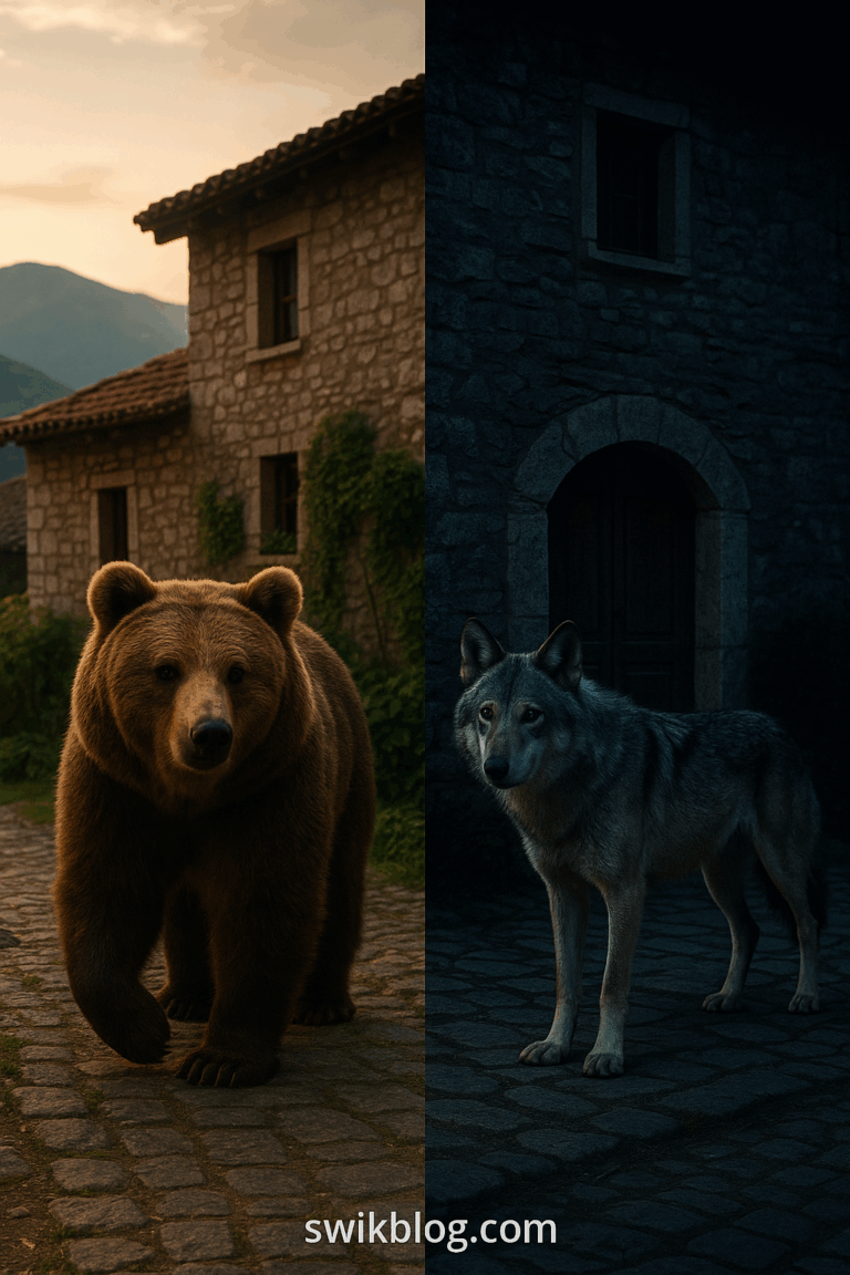 Greek Villagers Wake Up to Bears and Wolves — Experts Reveal the Shocking Reason Why