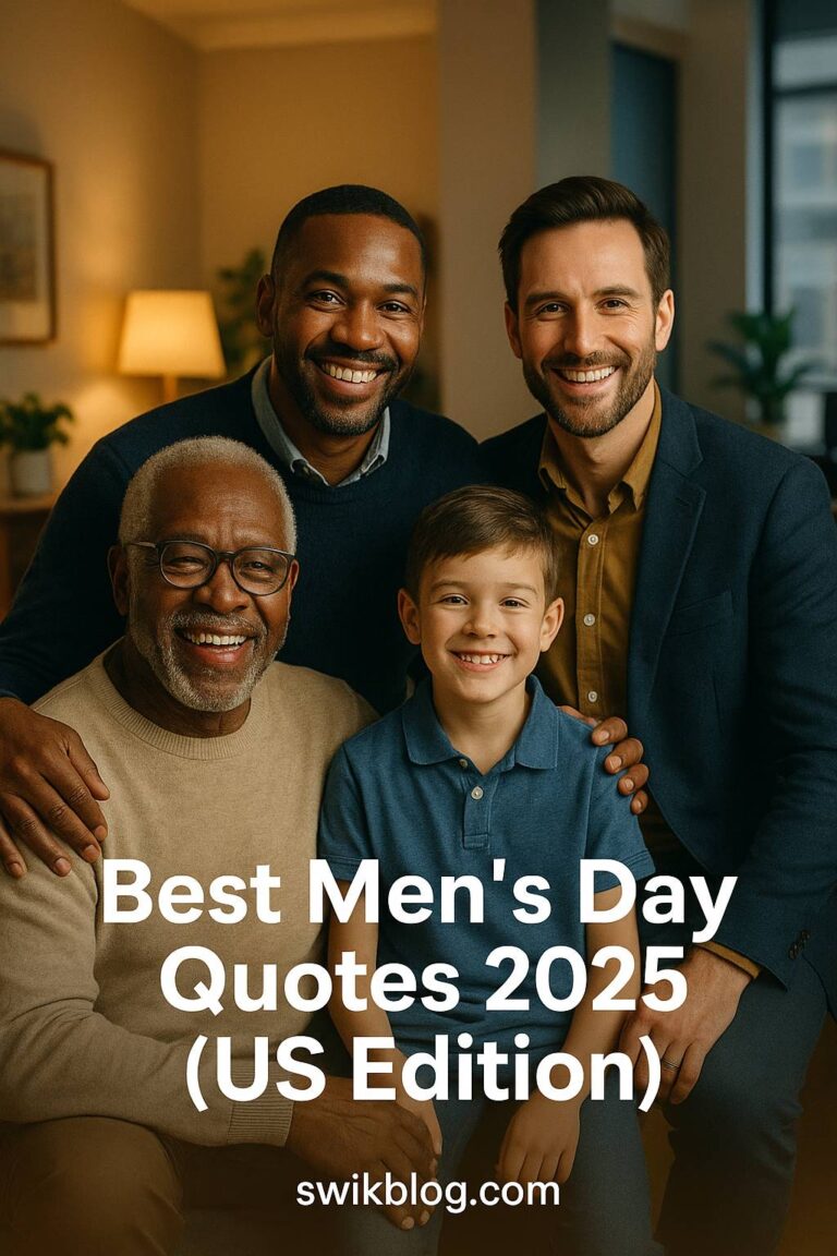 Best Men’s Day Quotes + Messages for 2025: For Husbands, Sons & Colleagues