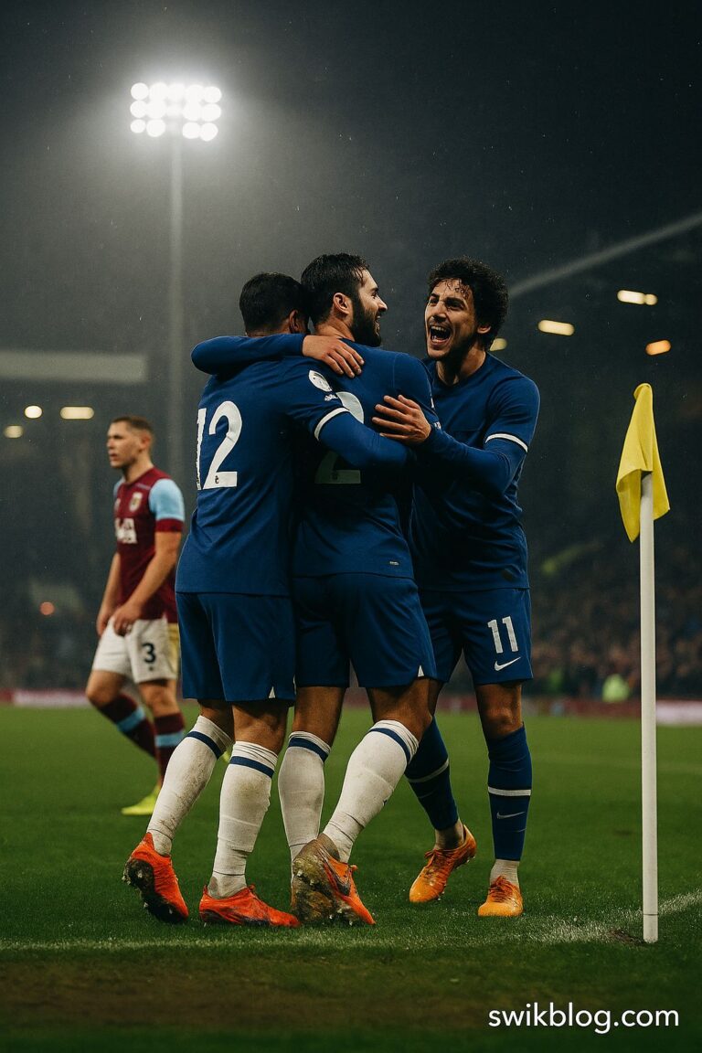 Burnley 0-2 Chelsea: Neto & Fernández Keep Maresca’s Side in the Title Race