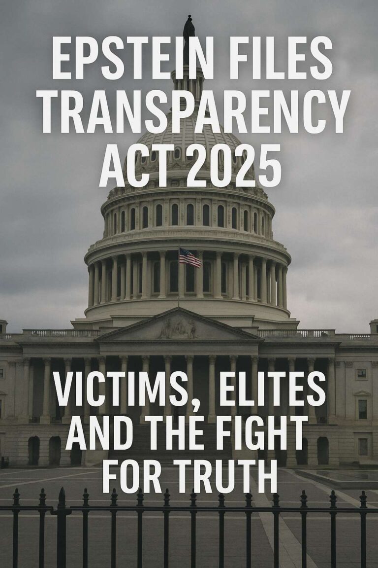 Epstein Files Transparency Act 2025: Victims, Elites & the Fight for Truth