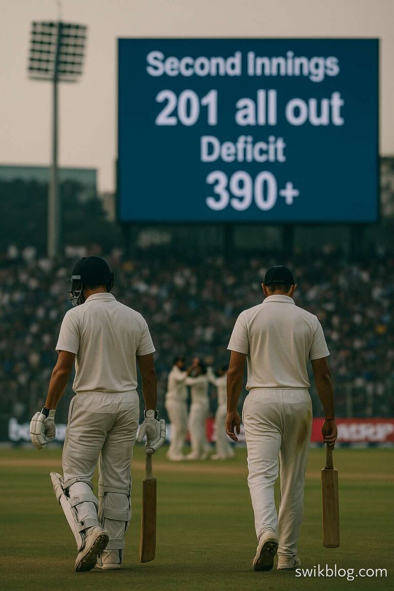 India’s WTC hopes take a major hit as they slump toward a second straight home Test series defeat