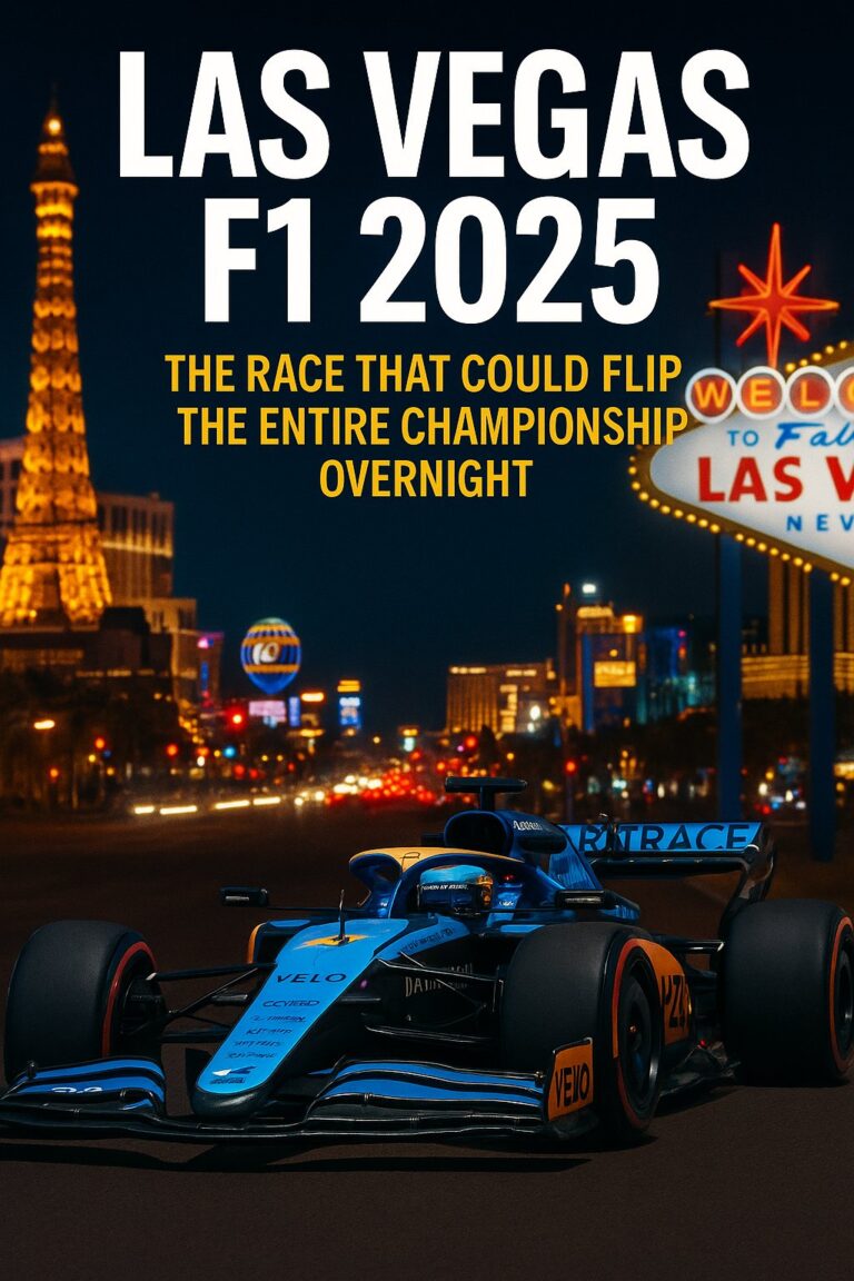Las Vegas F1 2025: The Race That Could Flip the Entire Championship Overnight