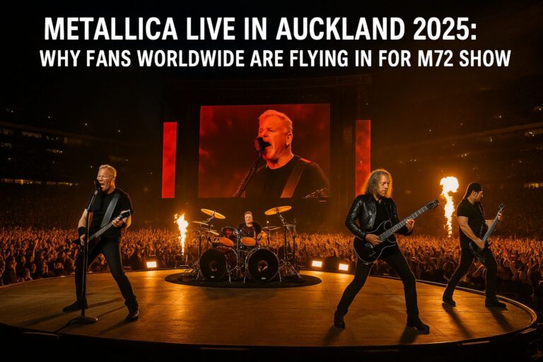 Metallica Live in Auckland 2025: Why Fans Worldwide Are Flying In for the M72 Show