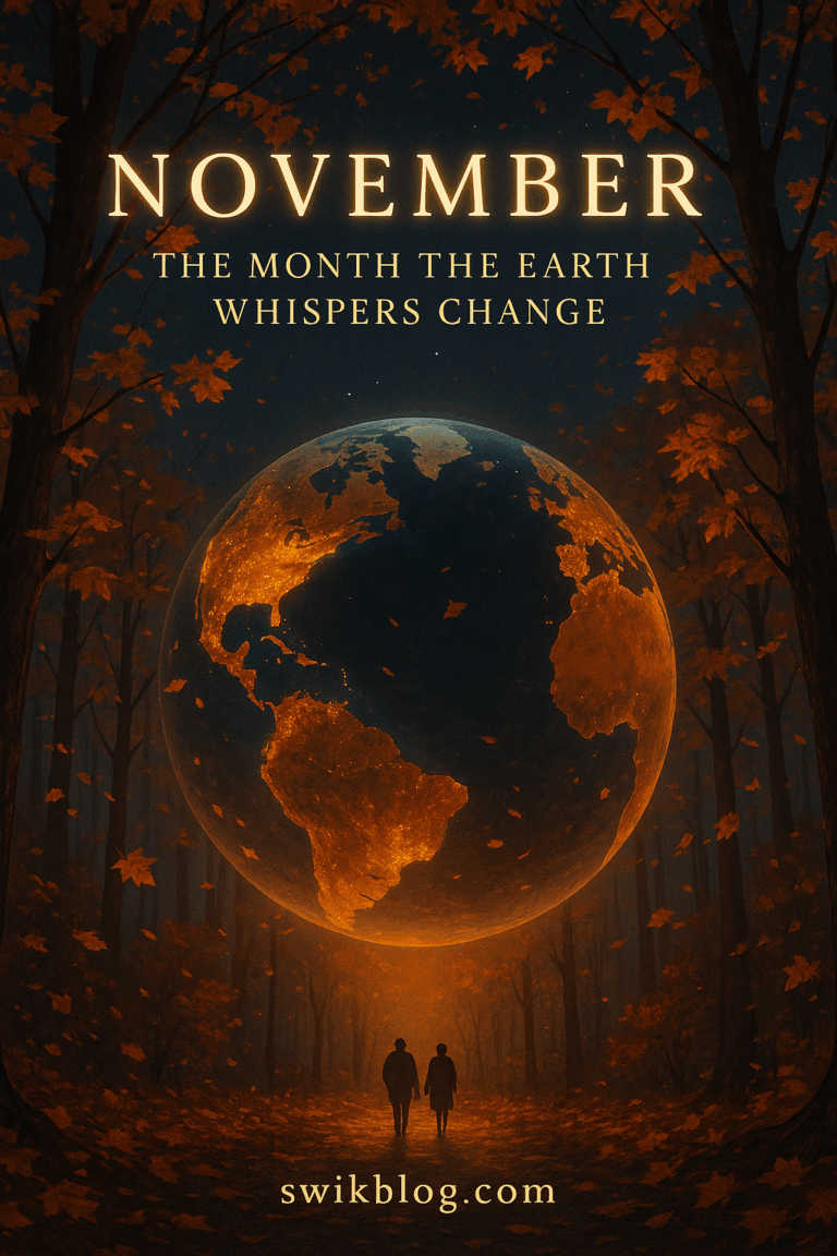 November: The Month the Earth Whispers Change