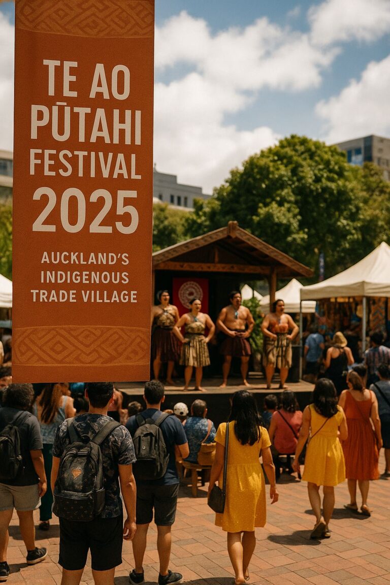 Te Ao Pūtahi Festival 2025: Why the World Is Watching Auckland’s Indigenous Trade Village This Week