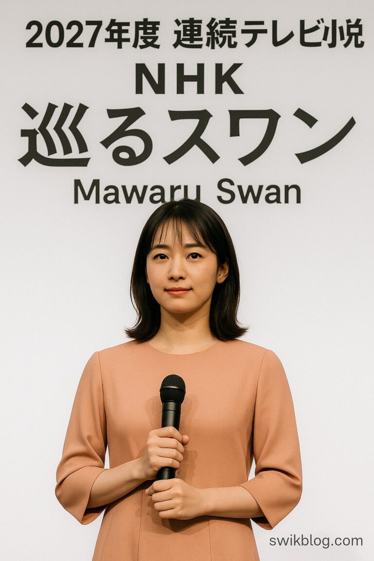 Who Is Morita Nozomi? Japanese Star Cast as Lead in NHK’s 2027 Asadora “Mawaru Swan”
