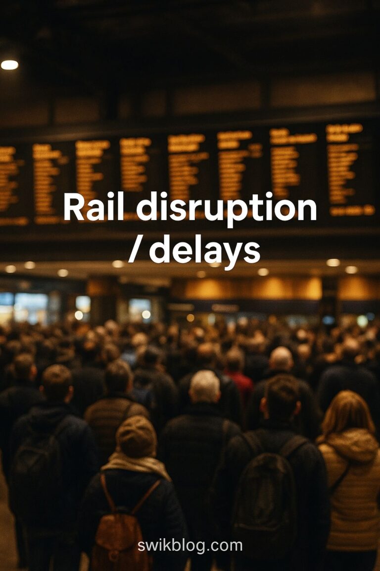 Travel Alert: Major Signalling Fault Disrupts Rail Routes Through Stafford & Stoke