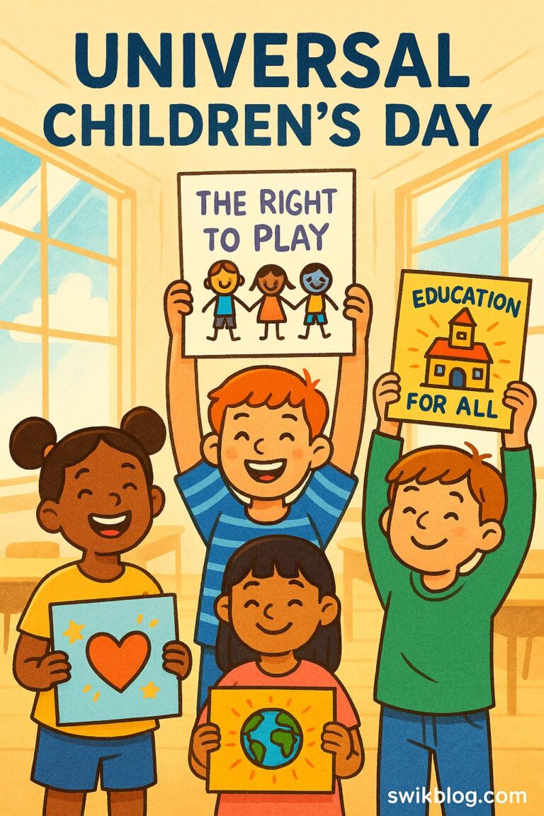World Children’s Day 2025: Best Social Media Captions, Quotes & Images