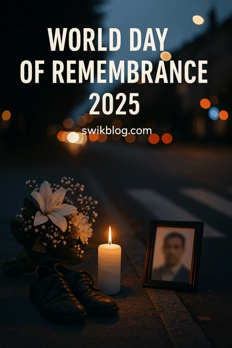 World Day of Remembrance for Road Traffic Victims 2025: The Numbers We Ignore, the Lives We Lose