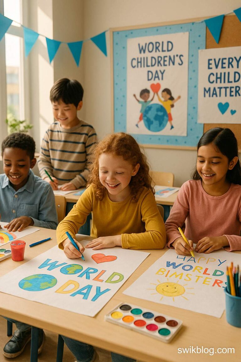 World Children’s Day 2025: Best School Activities, Posters & Awareness Ideas