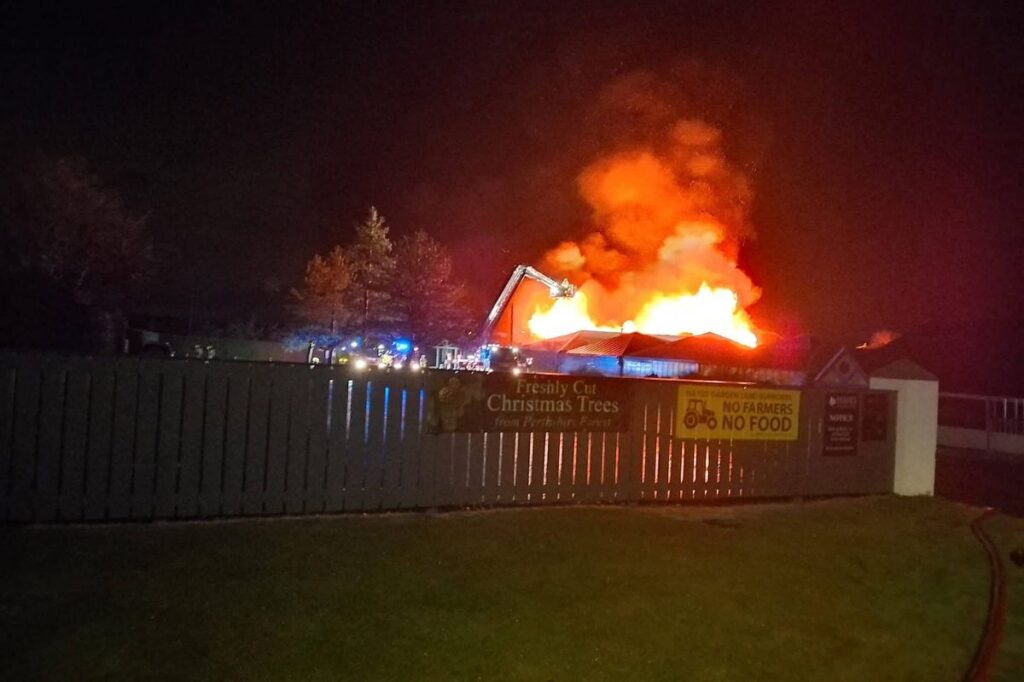 Hayes Garden Land Fire: Ayrshire Garden Centre Burns Down in Symington — What We Know So Far