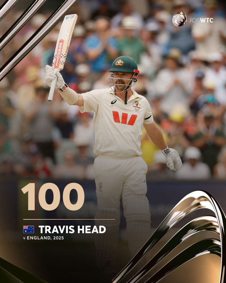 Travis Head Enters âBradman Territoryâ With Historic Adelaide Ashes Century