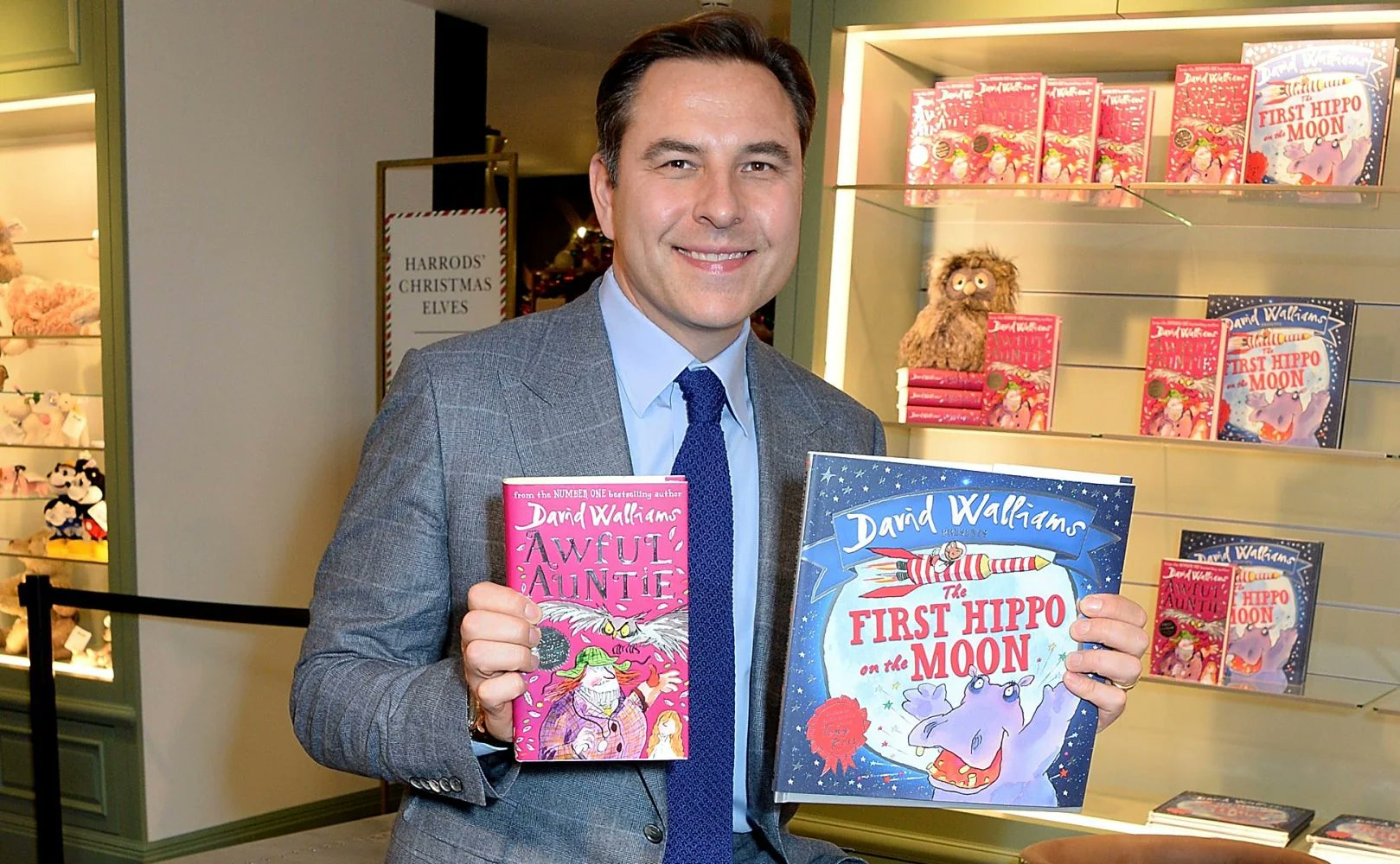 David Walliams pictured amid news HarperCollins will not publish future books