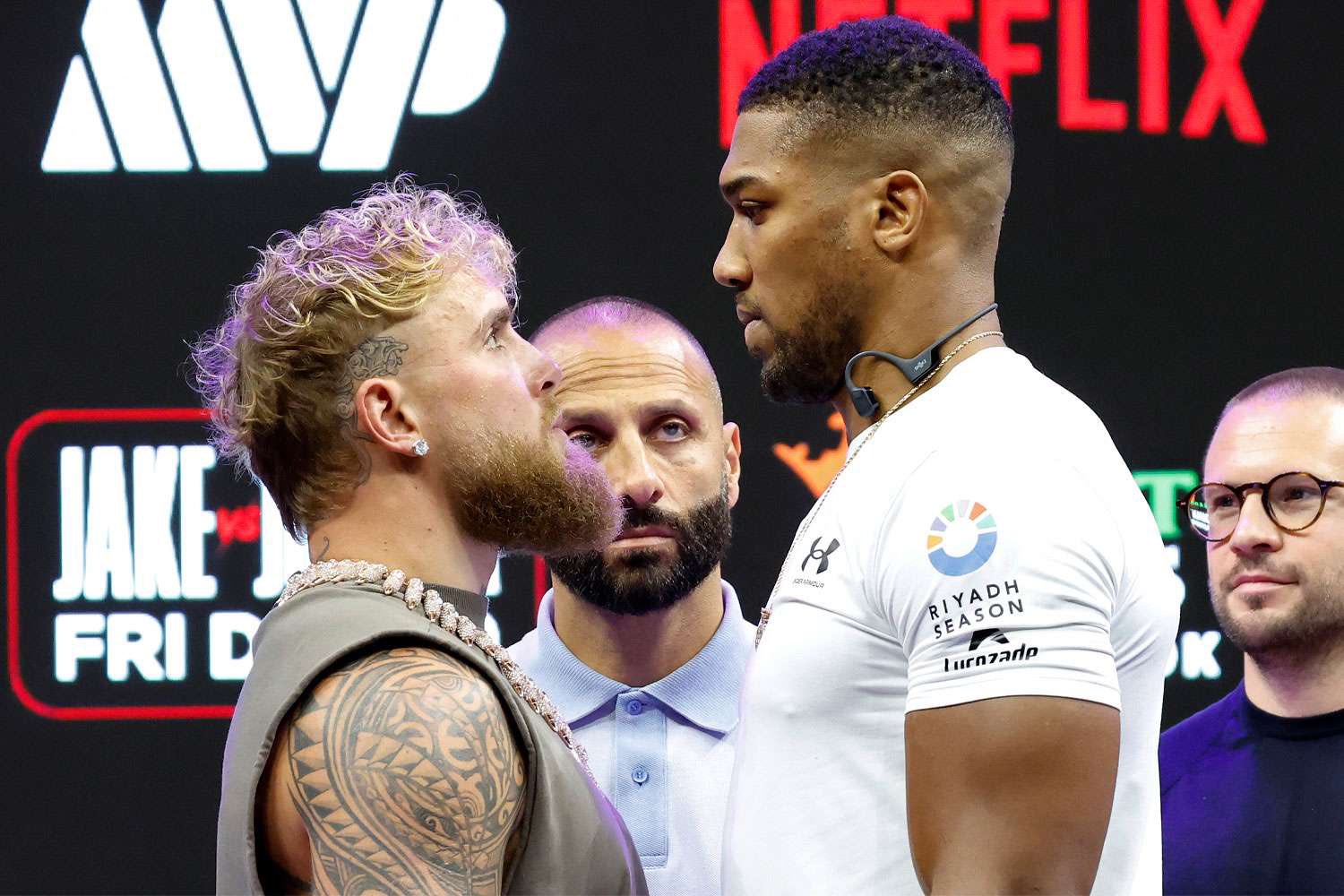 Jake Paul vs Anthony Joshua fight promotion image