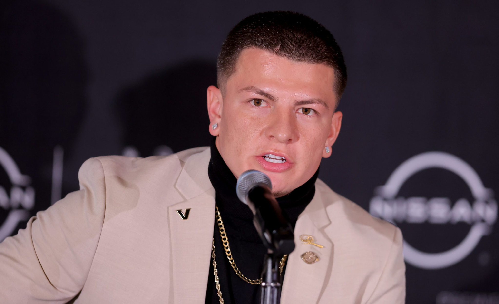 Diego Pavia takes the field for his final Vanderbilt game against Iowa in the ReliaQuest Bowl
