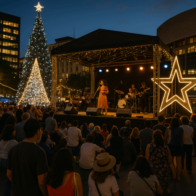 Louâana Live Tonight: Free Christmas Concert Lights Up Aucklandâs Aotea Square