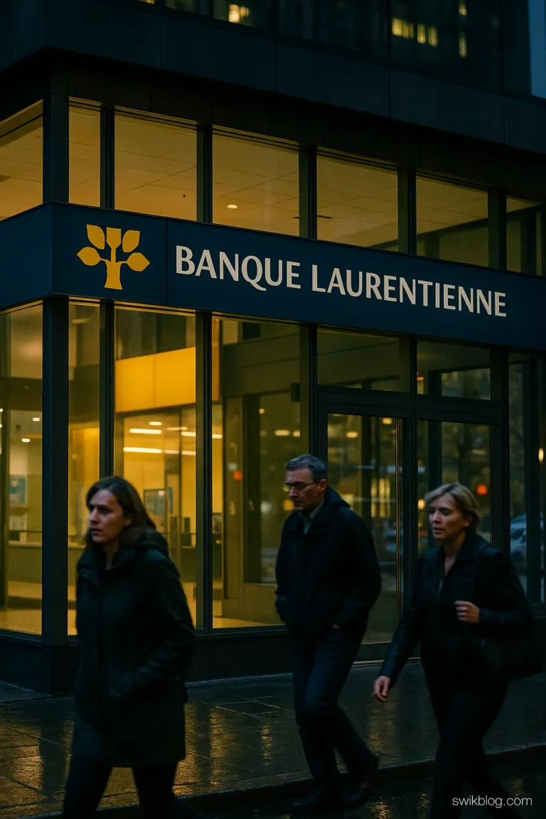 Banque Laurentienne branch as Fairstone takeover shakes Canadian banking