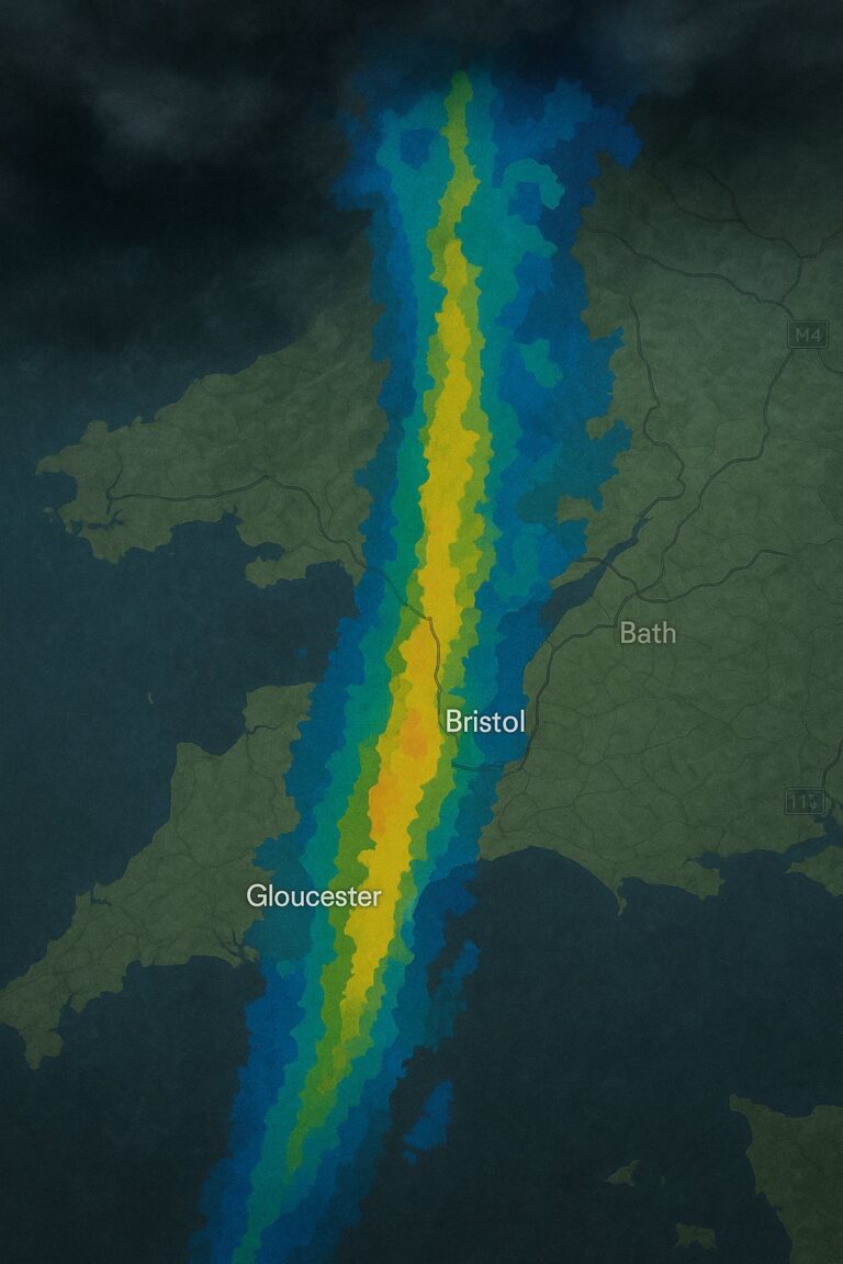 Bristol Weather Today: Heavy Rain Clears as Colder Air Moves In