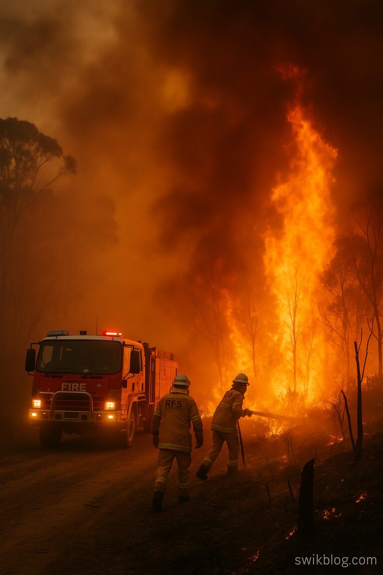 NSW Bushfires Disaster Declared 20 Uncontained Fires: Central Coast and Hunter in Crisis