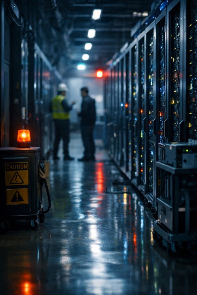 AI infrastructure stress highlights growing investor concerns over debt, data centers, and sustainability of the AI boom.