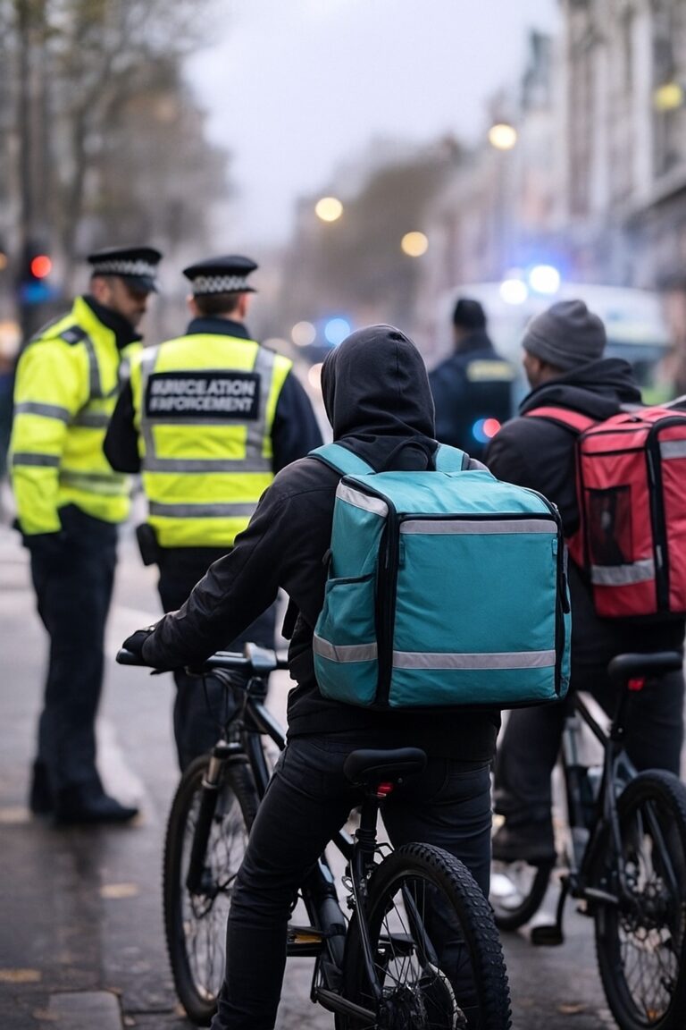 UK to Deport 60 Delivery Riders After Gig Economy Immigration Crackdown