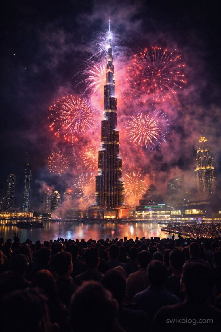 Dubai New Year Fireworks 2026: Burj Khalifa Show Time, Road Closures, Traffic and Safety Rules Tonight