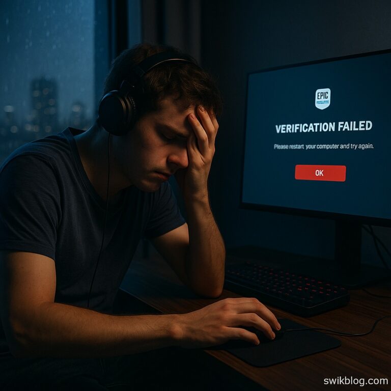 Epic Games Outage Hits Europe: Verification Errors Leave Players Locked Out