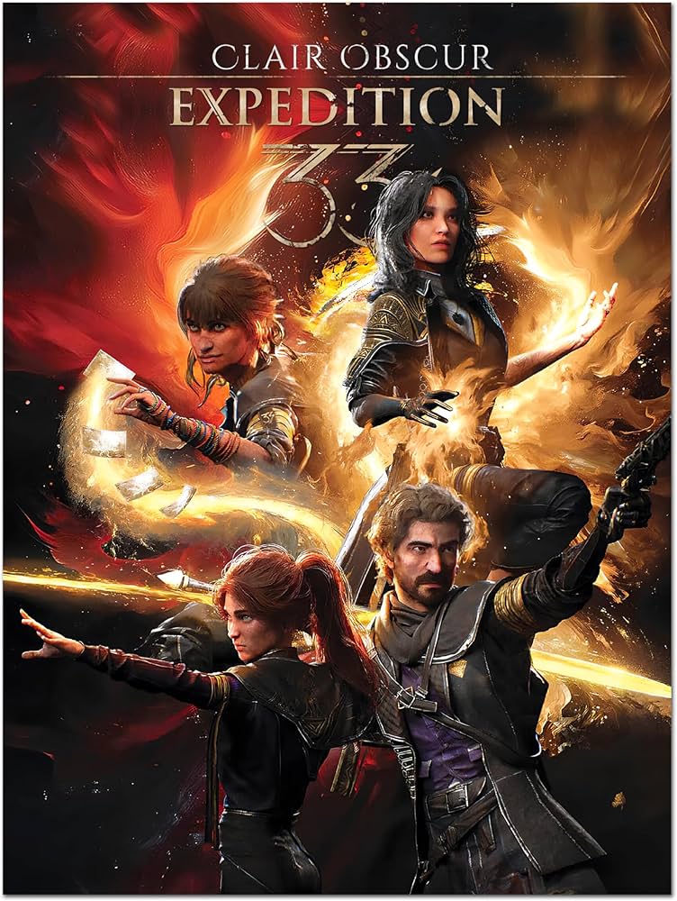 Clair Obscur: Expedition 33 promotional artwork showing the game's fantasy visual style