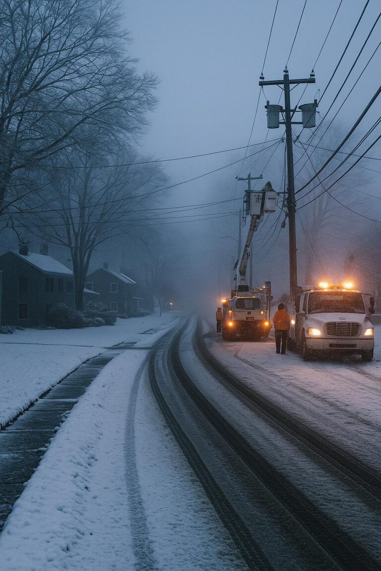 Fairport Power Outage Leaves 18,000 Without Electricity Amid Frigid Temperatures