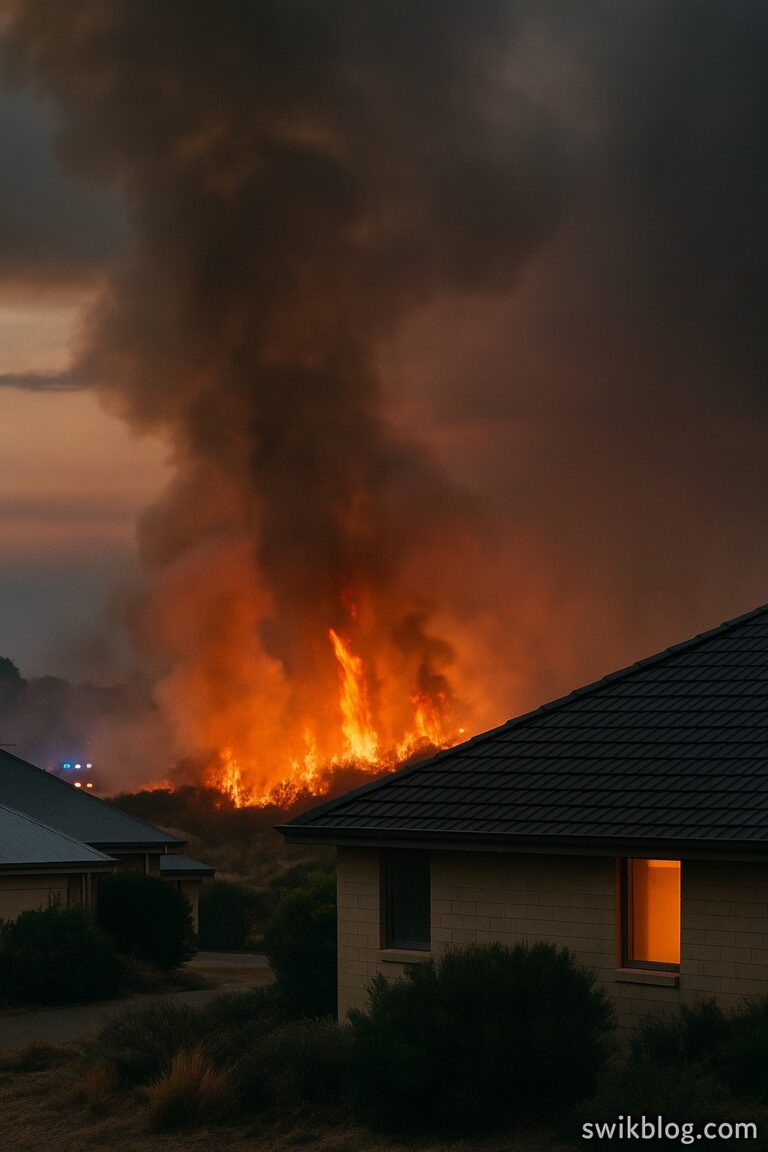 ‘Leave Now’: Geraldton Bushfire Emergency Puts Coastal Suburbs on Edge