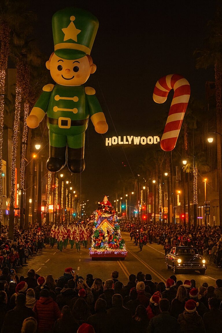 Hollywood’s Most Magical Night Is Back — Inside the Christmas Parade Taking Over Los Angeles