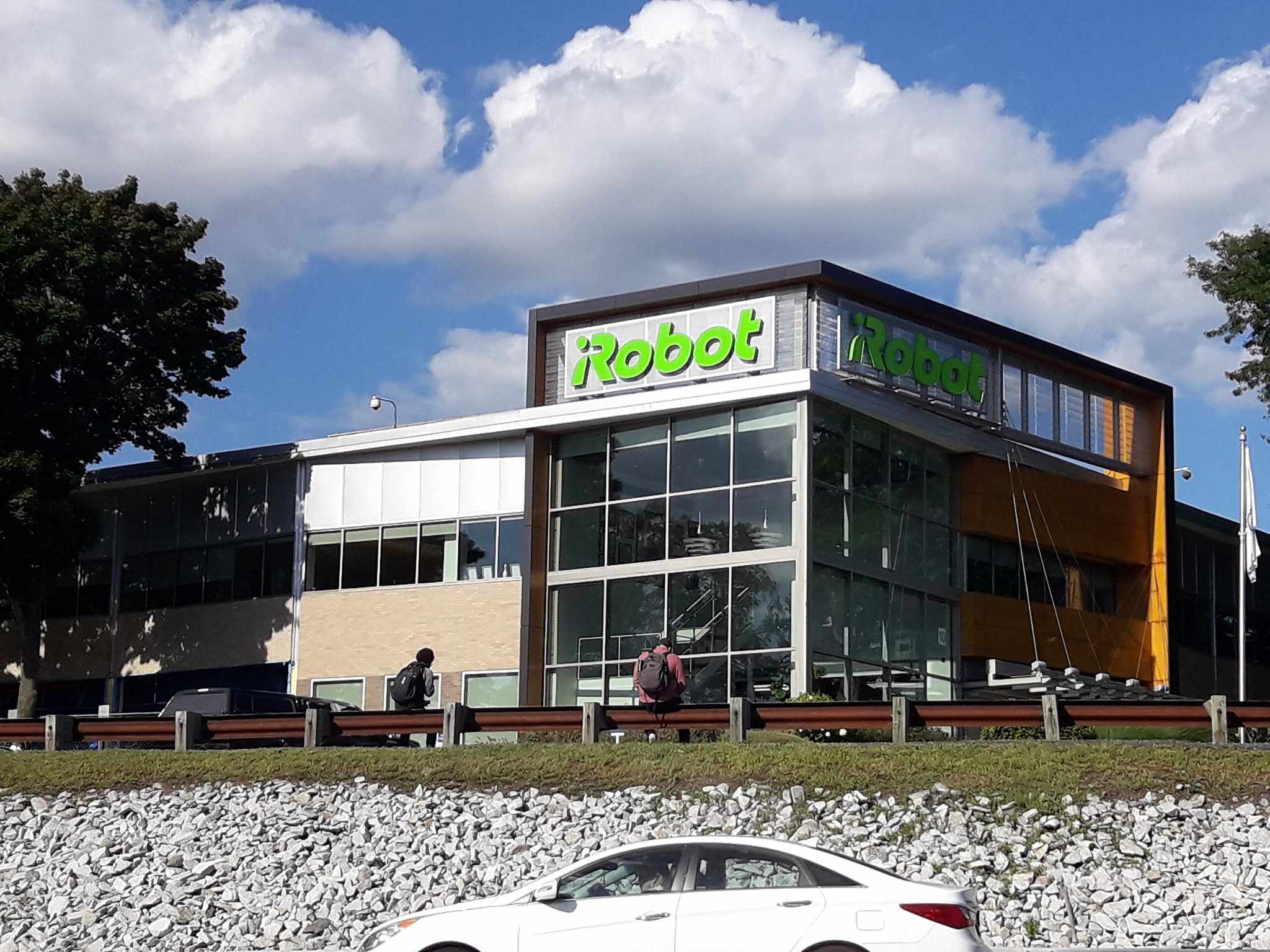 iRobot headquarters in Bedford, Massachusetts, the company behind Roomba robot vacuums