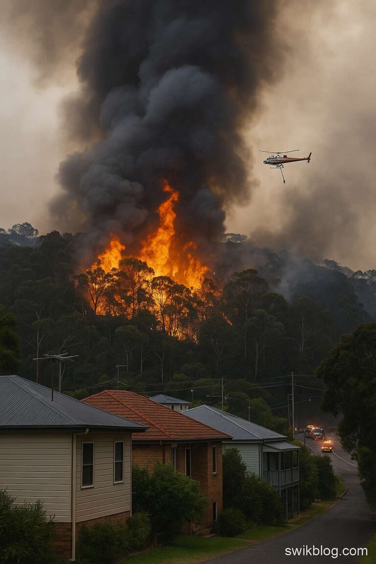 NSW Emergency: Koolewong Fire Destroys Homes, Halts Trains and Sparks Statewide Crisis