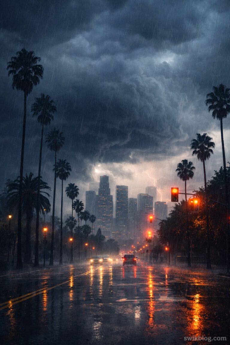 Tornado Warning Issued in Los Angeles as Powerful Storm Batters Southern California