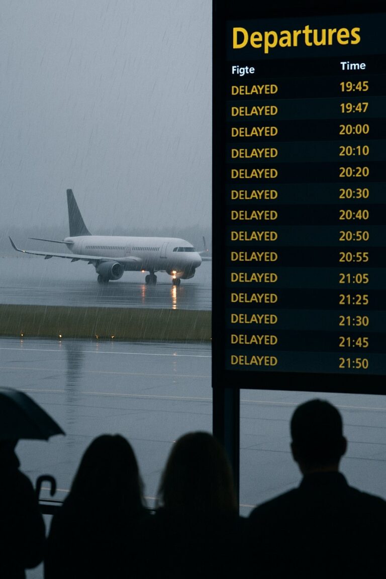 Manchester Airport Flight Delays After Heavy Rain and Runway Closure: What UK Travellers Need to Know